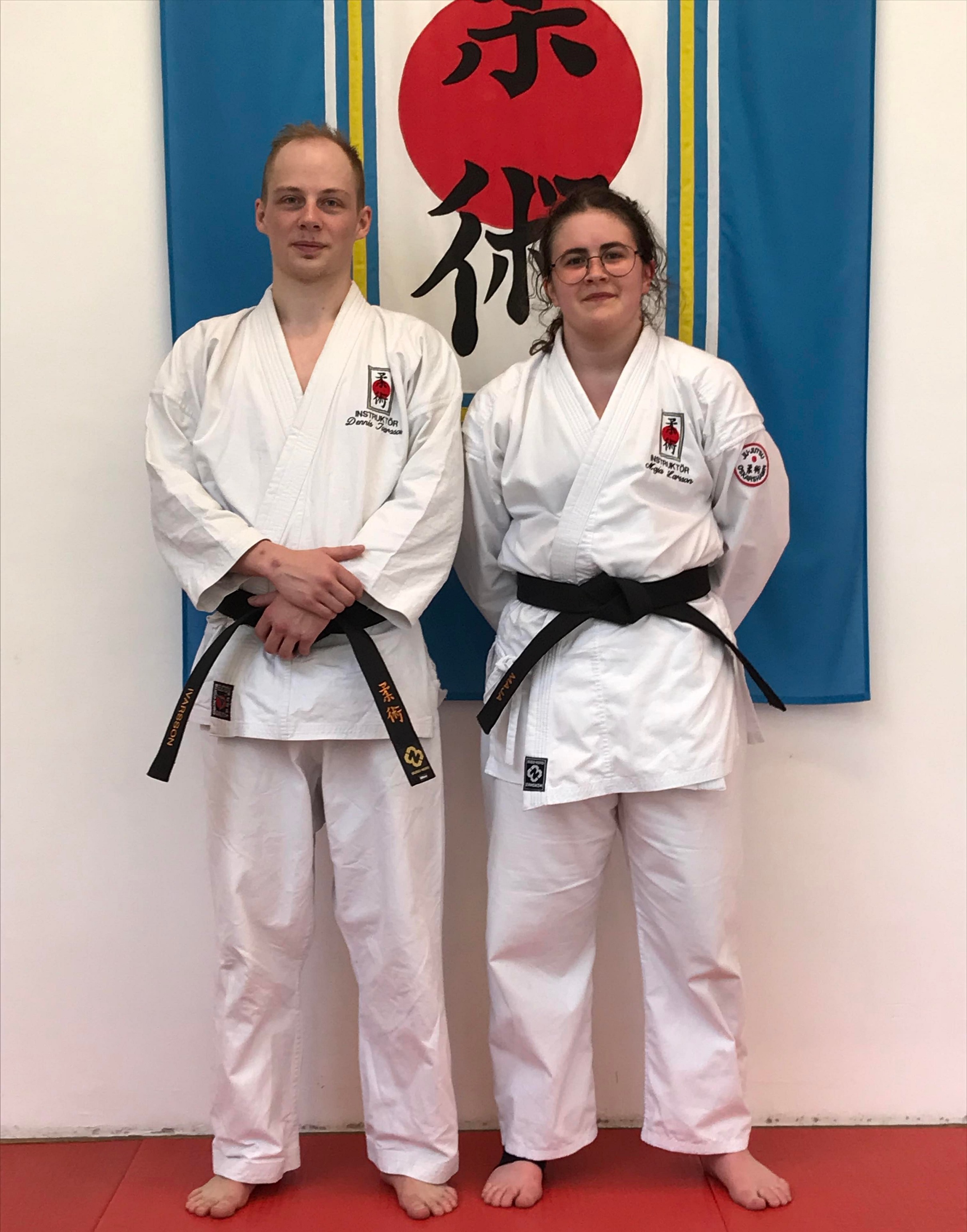 Svart bälte Maja och Dennis 220507